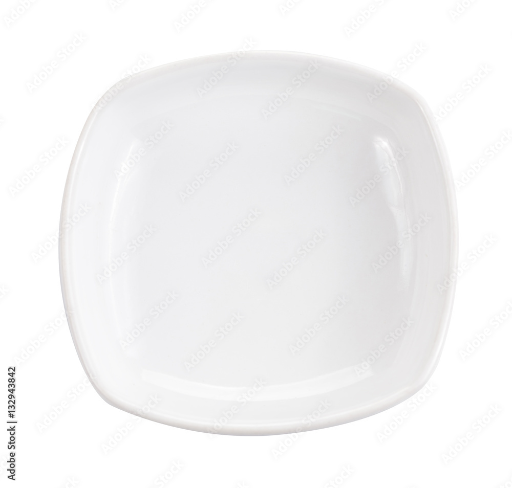 white plate on white background white plate on white background