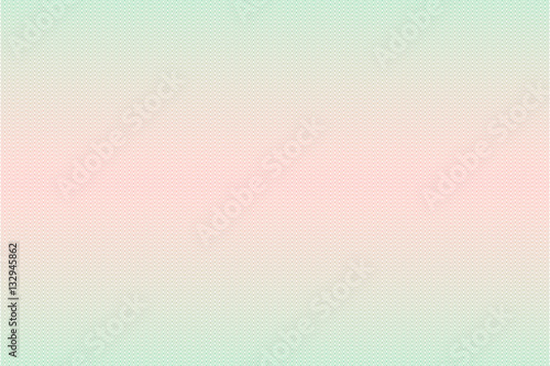 Guilloche seamless background. Guilloche texture with zigzag in green and red color. For certificate, voucher, banknote, money design, currency, note, check, ticket, reward etc