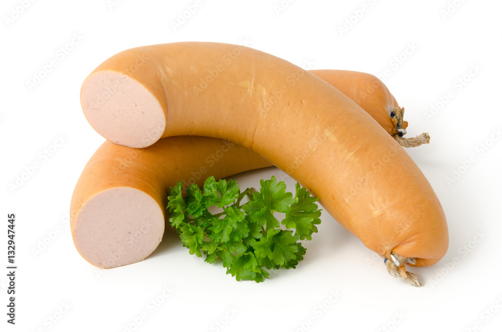 Fleischwurst StockFoto Adobe Stock