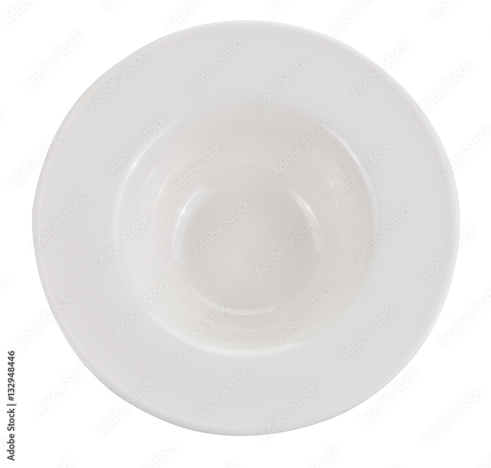 white plate on white background white plate on white background