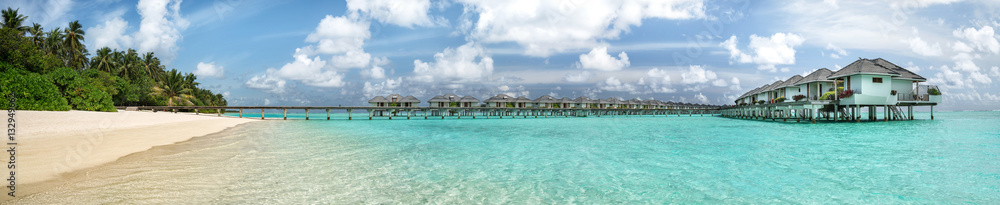 Malediven Panorama, Sun Island. Nalaguraidhoo, Alif Dhaal Atoll,