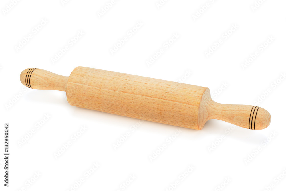 rolling pin isolated on white background rolling pin isolated on white background