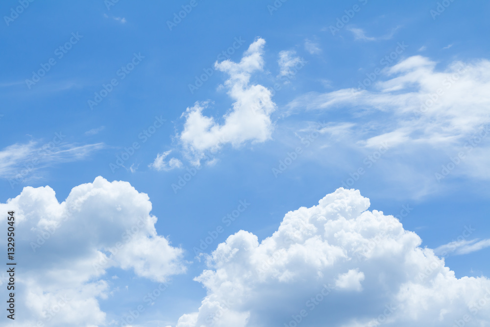 Blue sky and clouds Blue sky and clouds