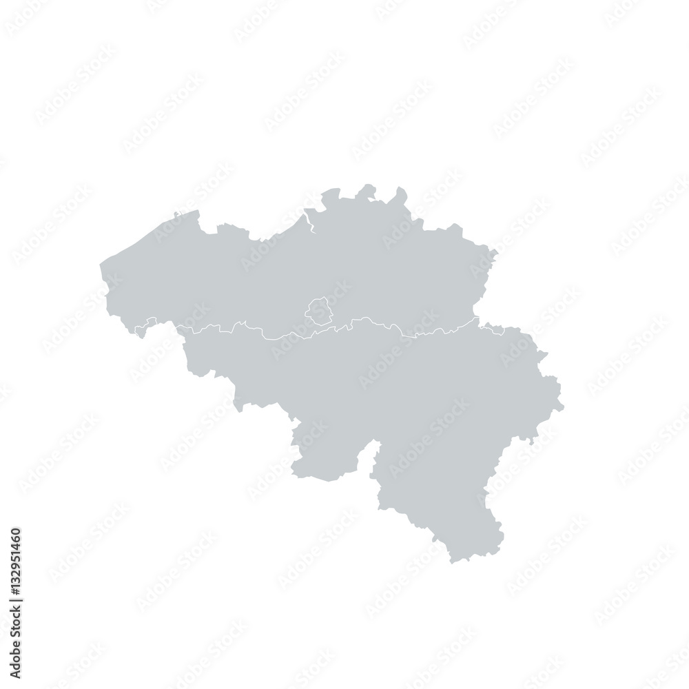 Belgium Regions Map