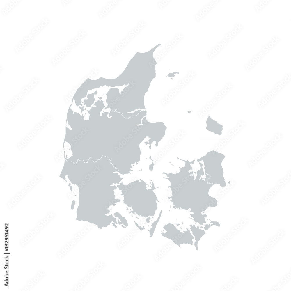 Denmark Regions Map