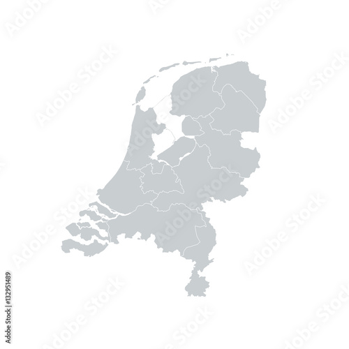 Netherlands Regions Map