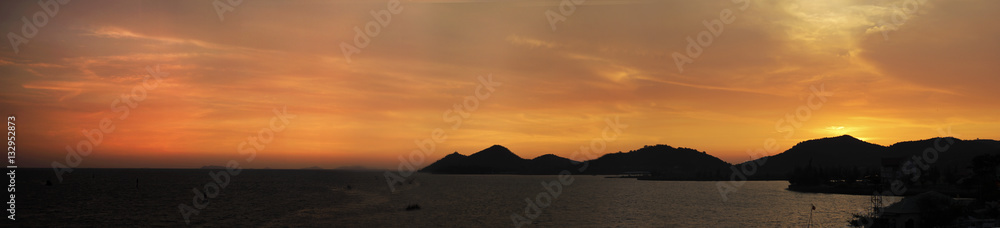 Sunset on the ocean, Hà Tiên 