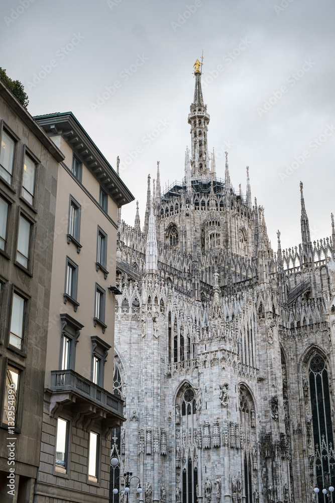 Fototapeta premium Milan (Italy): cathedral