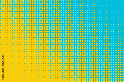 Abstract creative concept vector comic pop art style blank, layout template with clouds beams and isolated dots pattern on background. For sale banner, empty bubble, illustration halftone book design