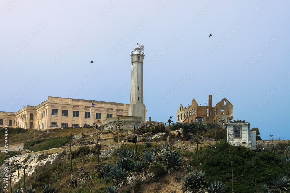 Alcatraz Island, Jail, San Francisco, United States, California