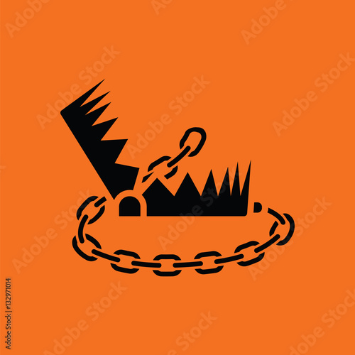 Bear hunting trap  icon