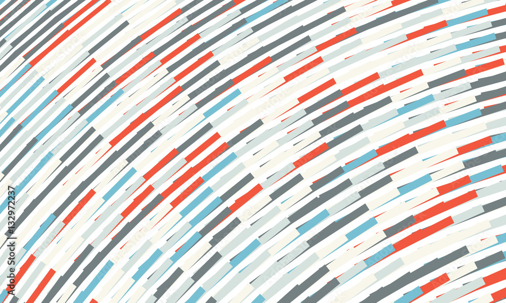 Fototapeta premium abstract lines moving in circle path