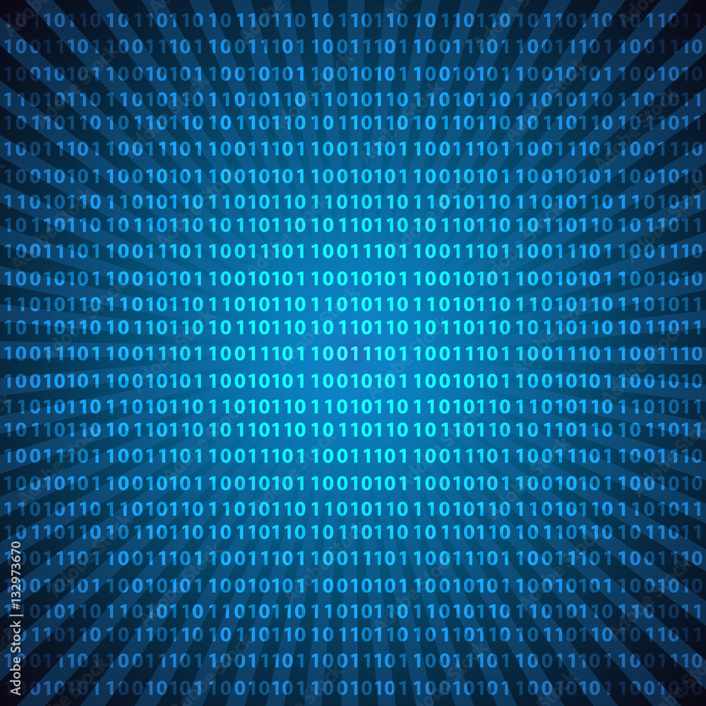 abstract mystic binary code digits blue lines background eps10 abstract mystic binary code digits blue lines background eps10