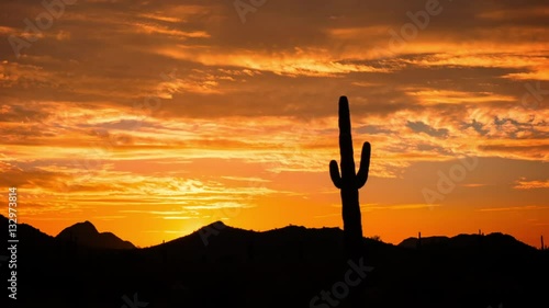 Arizona Desert Sunrise Timelapse