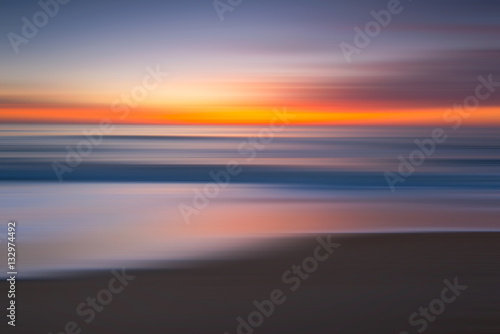 Abstract seascape motion blur 