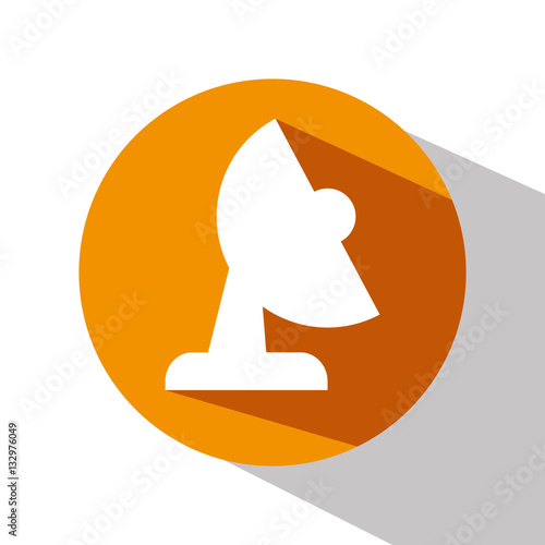 satellite antena isolated icon vector illustration design