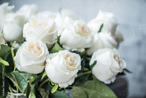 white roses © Maksim Shebeko