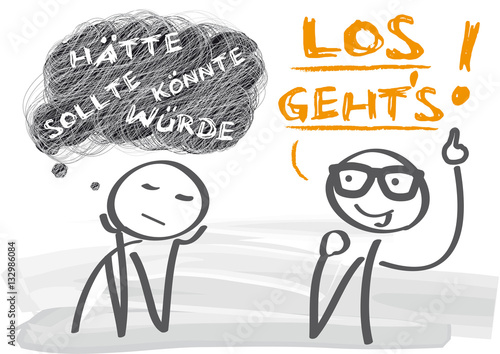 Los gehts. Chronische Aufschieberitis bekämpfen- coach motiviert