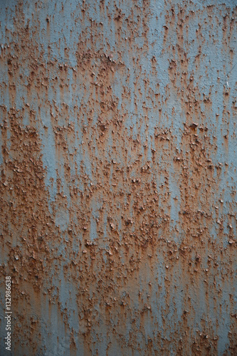 Rust closeup texture background.