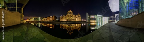 Photography Panorama des Spreebogens in Berlin