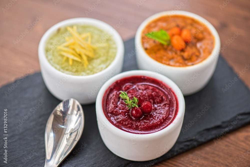 Refreshing lemon cranberry seabuckthorn sorbet Refreshing lemon cranberry seabuckthorn sorbet