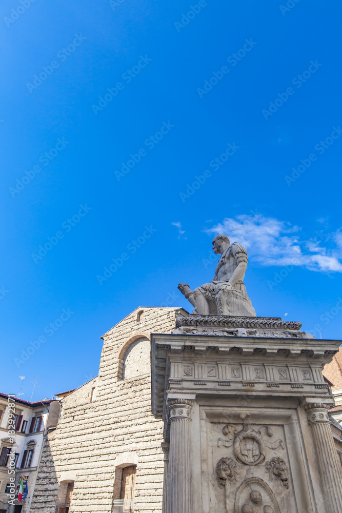 Monument of Giovanni delle Bande Nere in Florence