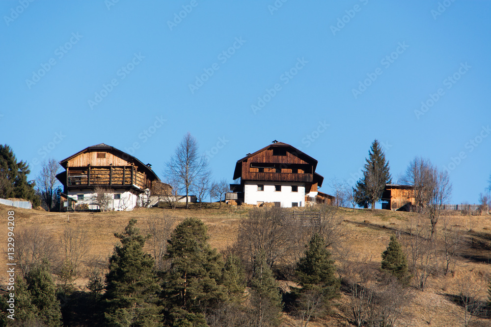 Bergbauernhof in den Alpen Bergbauernhof in den Alpen