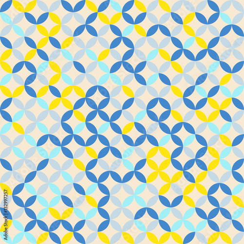 Abstract retro seamless pattern