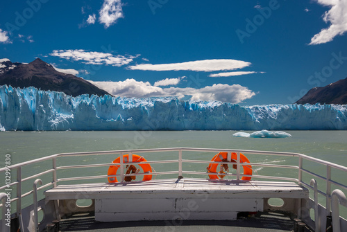View of the Perito Moreno glacier
