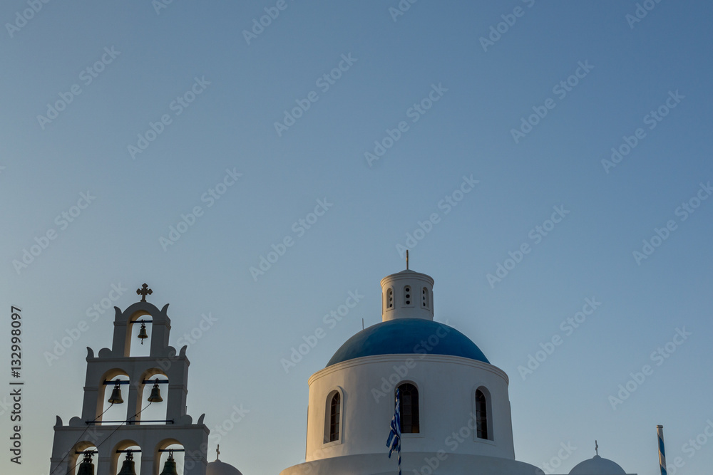 Church in Santorini Greece Church in Santorini Greece