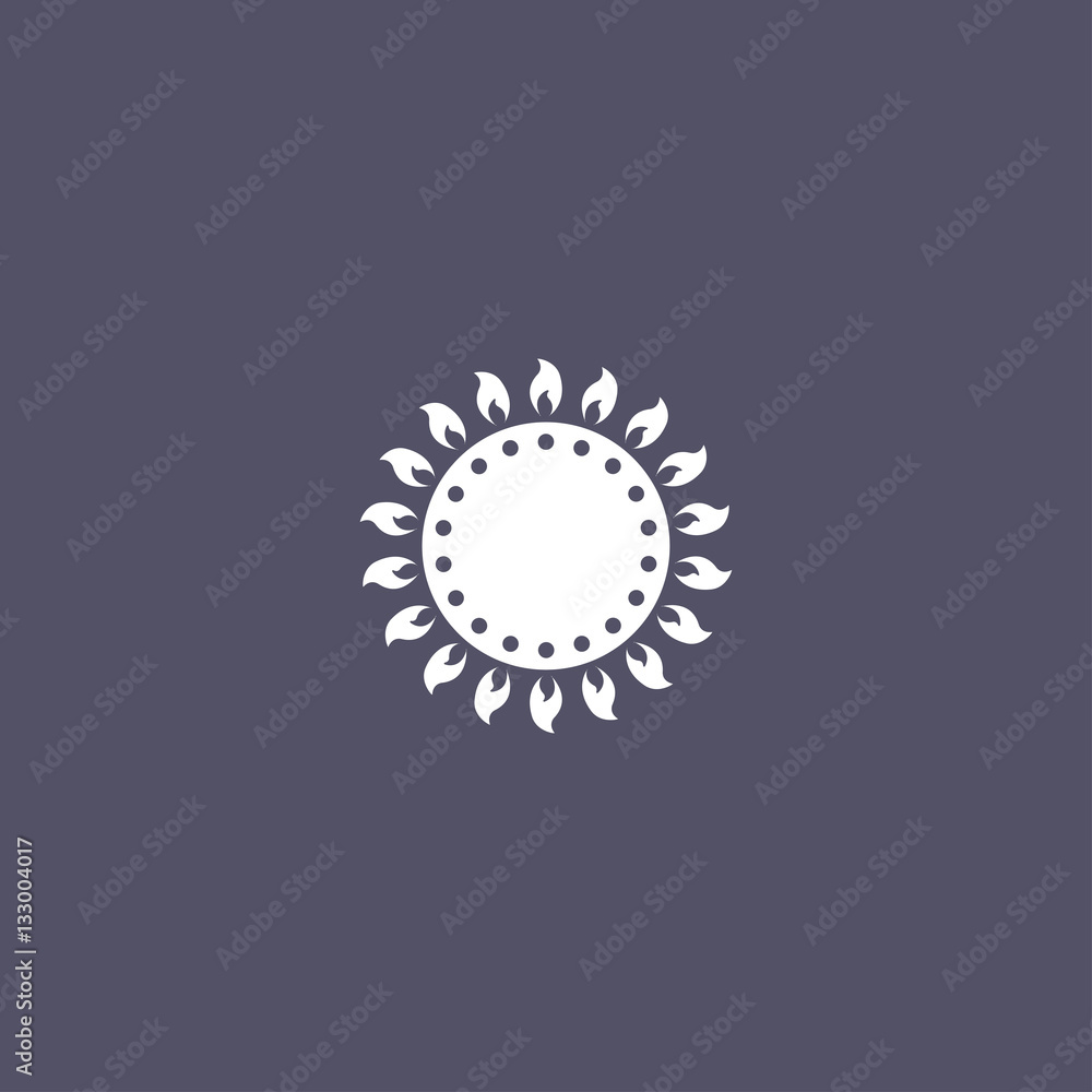 Fototapeta premium gas burner icon