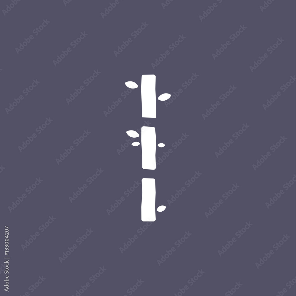 bamboo tree icon design bamboo tree icon design