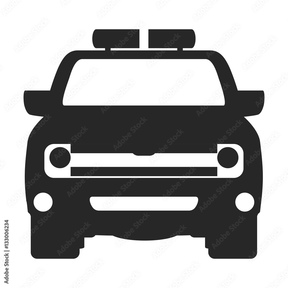 truck car frontview icon image two tone vector illustration design 