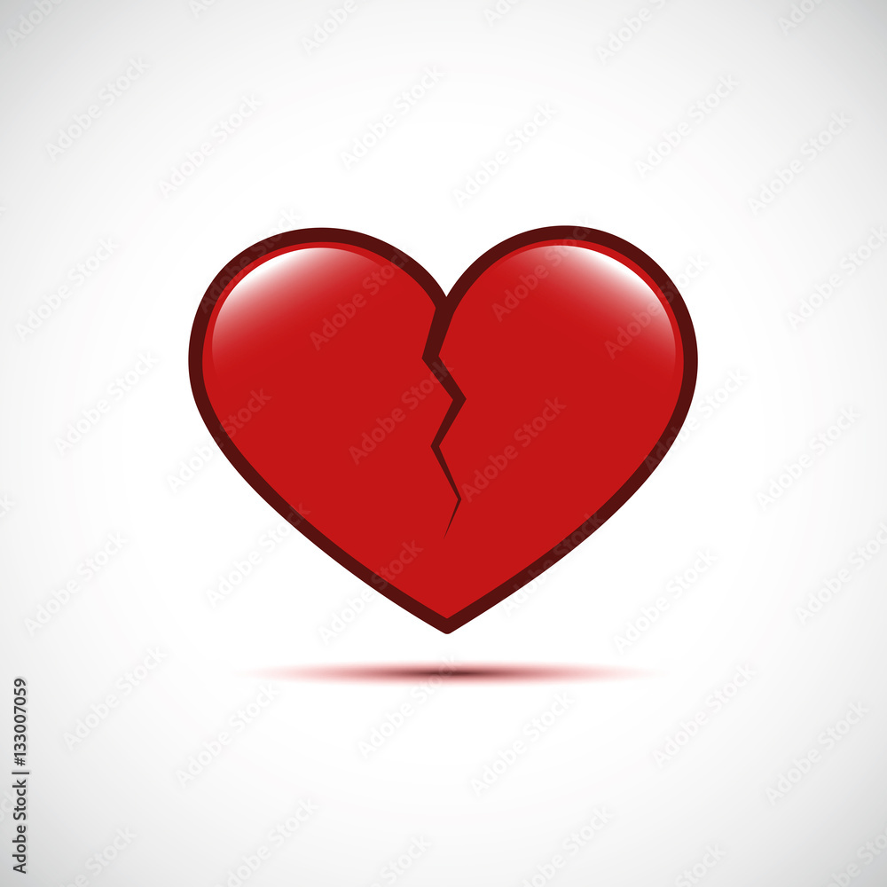 rotes gebrochenes herz rotes gebrochenes herz