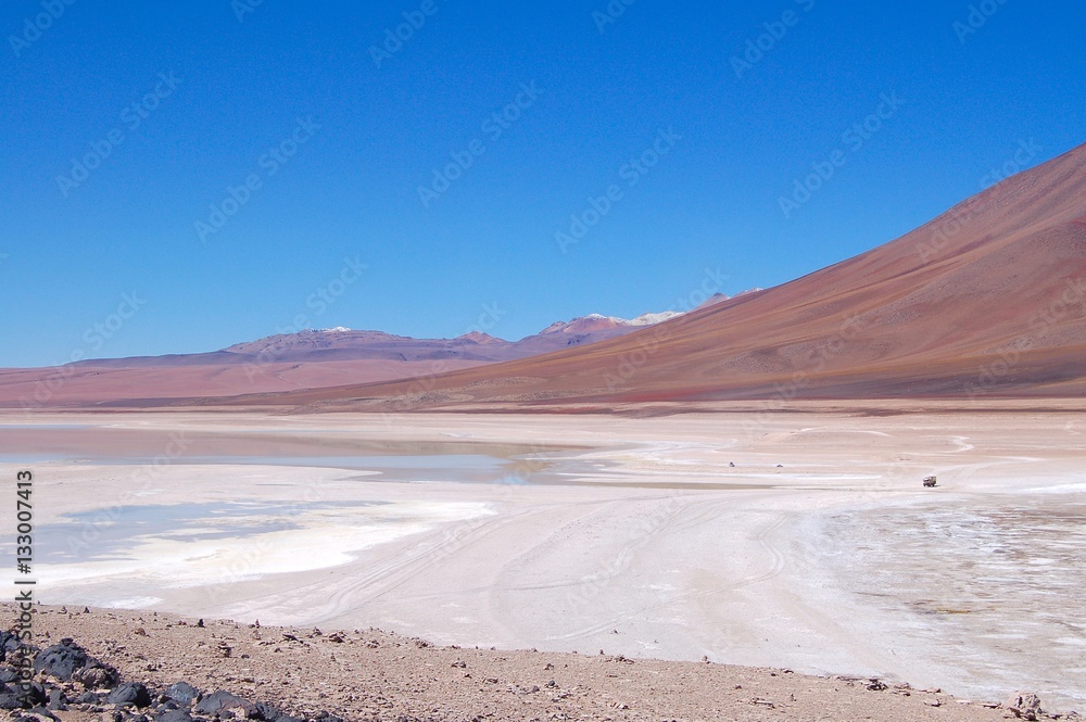 Beautiful Laggon in the Andes of Bolivia