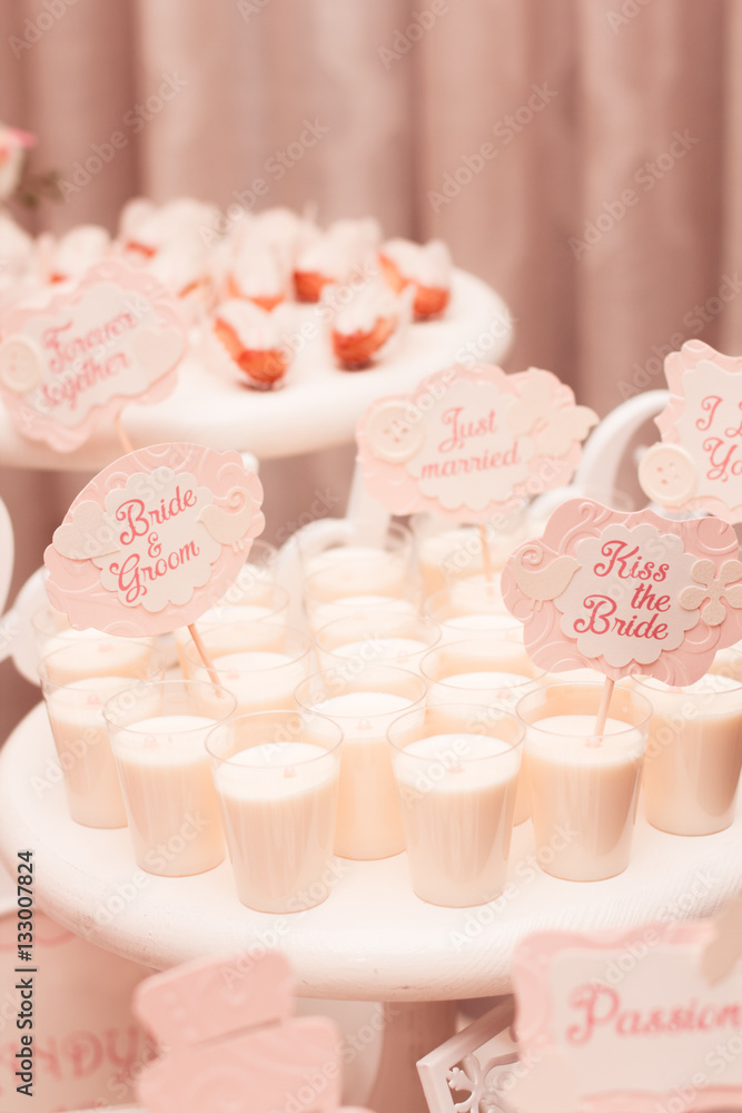 Delicious cakes and macaroon. Delicious cakes and macaroon.