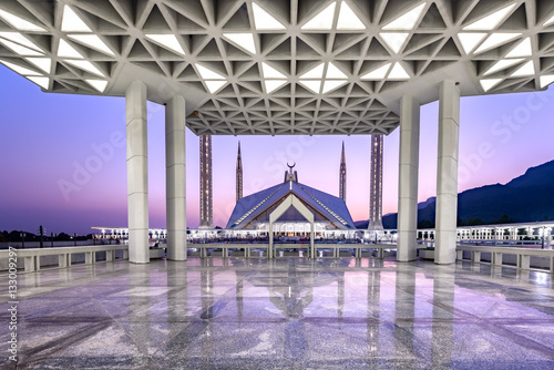 Faisal Mosque Islamabad Pakistan photo