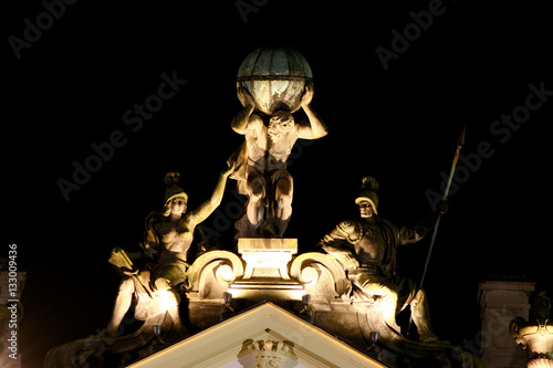 Hercules monument at Branicki Palace in Bialystok 
