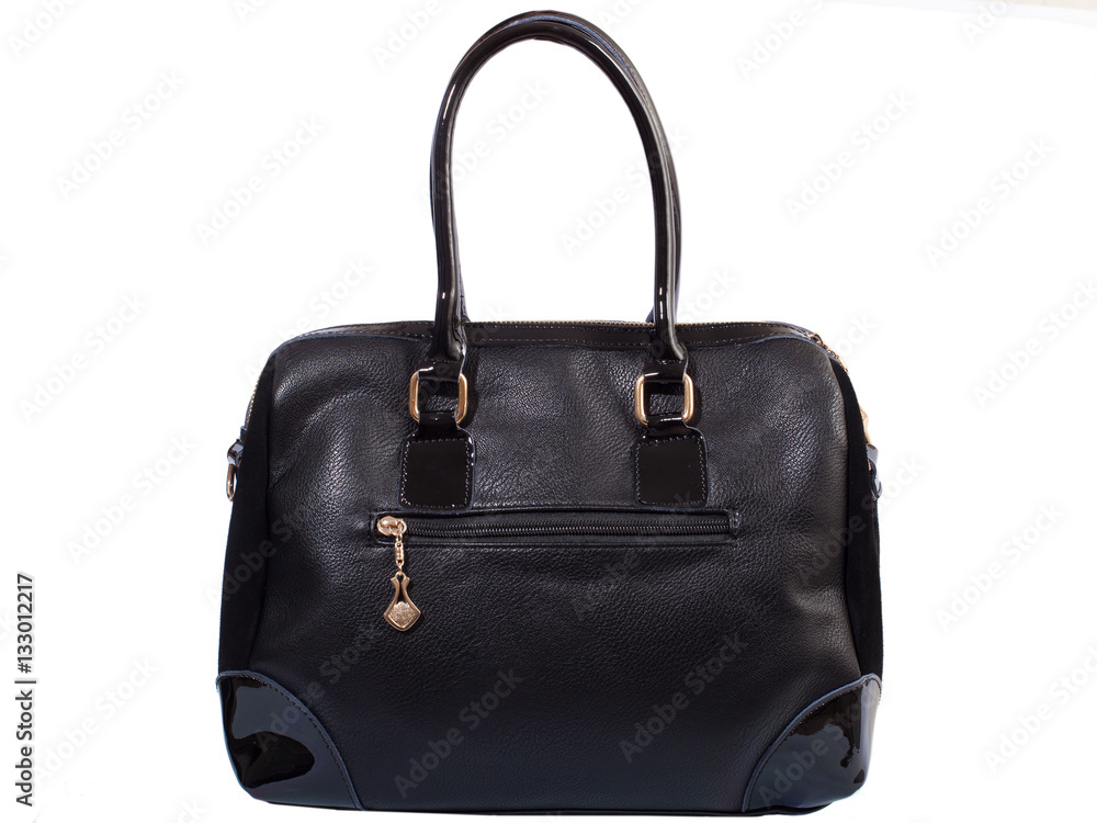 The Leather female handbag. The Leather female handbag.