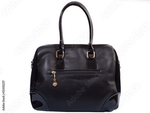 The Leather female handbag.