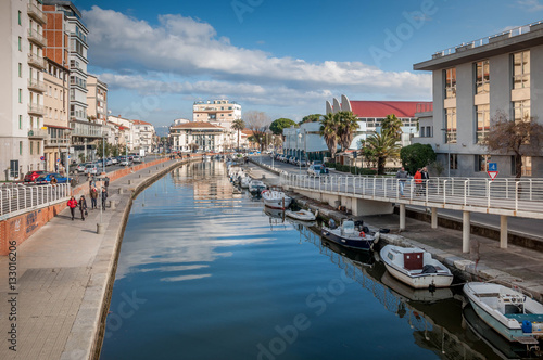 Ville balnéaire italienne de Viareggio