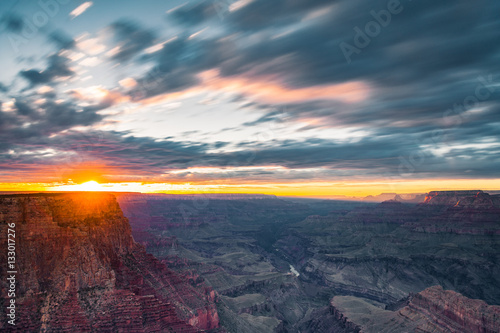 Sunset of the Grand Canyon