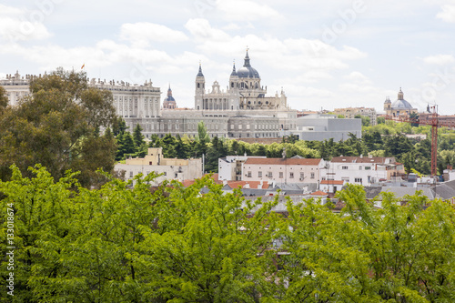 Panorama di Madrid - Spagna