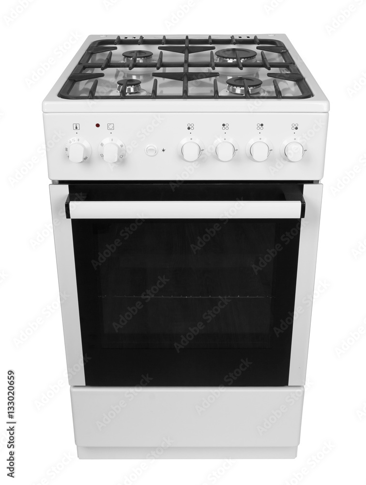 Gas stove isolated Gas stove isolated