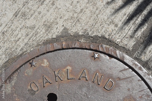 Oakland Manhole cover