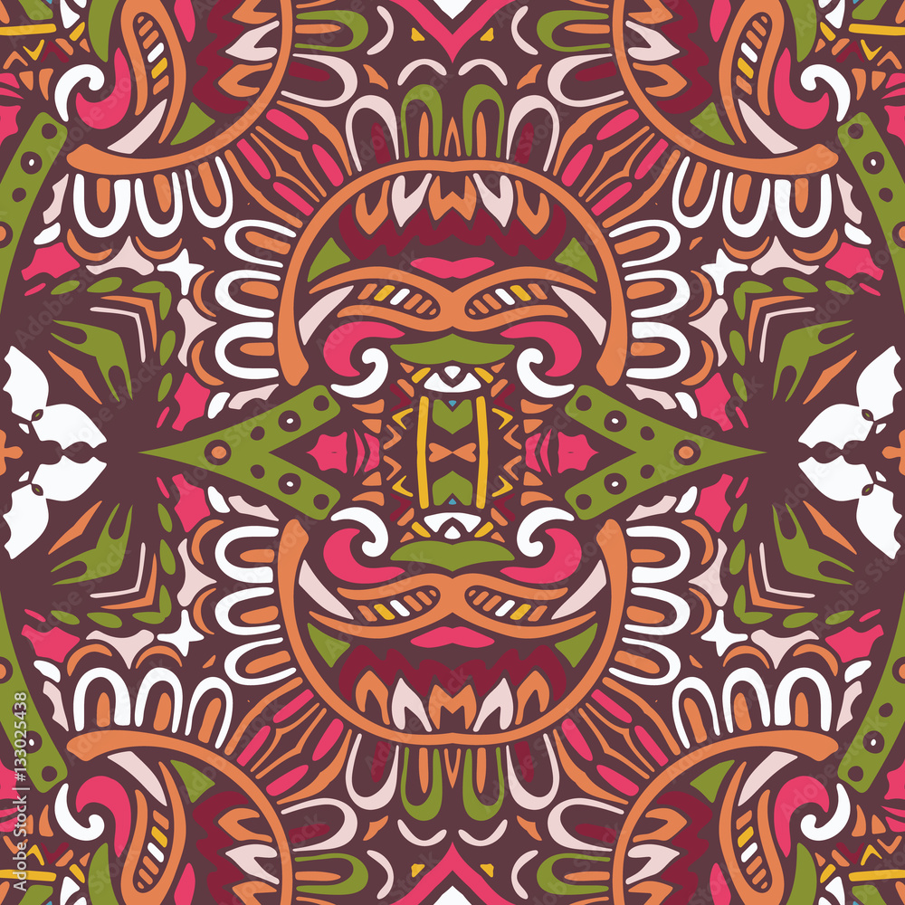 ethnic bohemia fashion abstract indian pattern