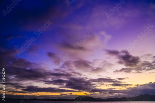 Dramatic sunset over the shoreline © Pav-Pro Photography 