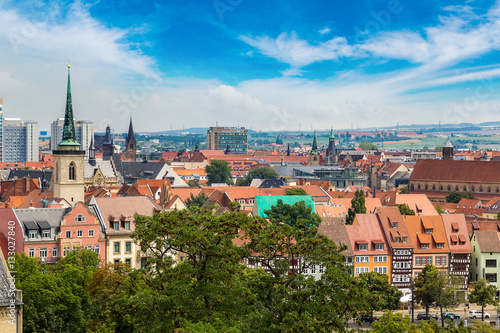 Wallpaper Mural Panoramic view of Erfurt Torontodigital.ca