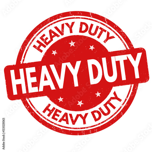 Heavy duty sign or stamp