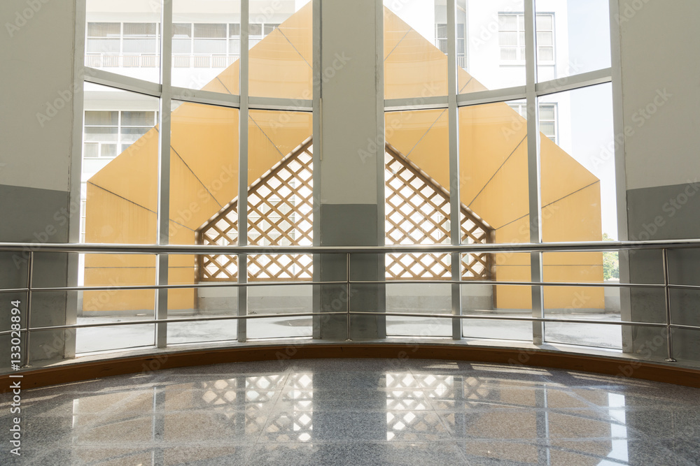 Obraz premium Close up background of architecture interior design.